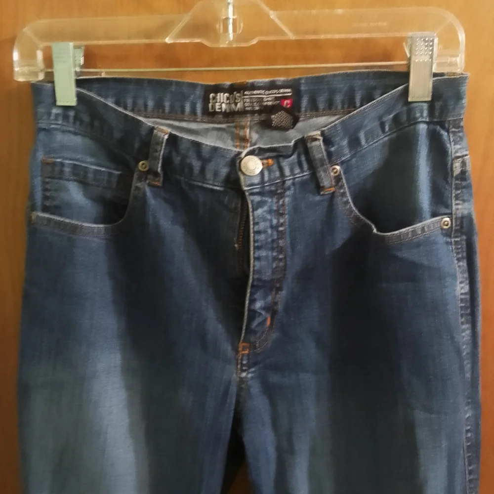 Chico's Men's Blue Bootcut Jeans Size 0 Reg‎ /29 Inseam